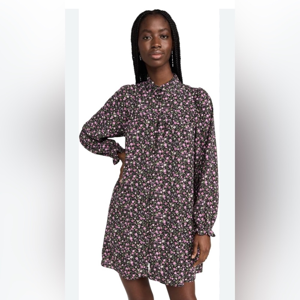 English Factory Floral Mini Dress